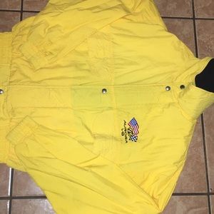 Vintage Yellow windbreaker